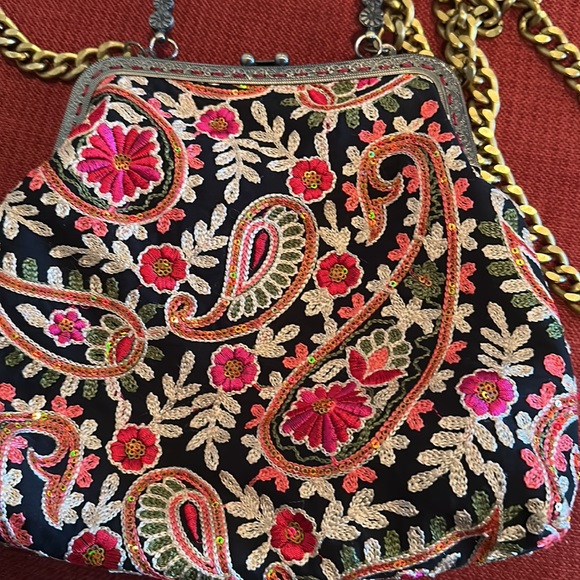 Handmade One-of-a-Kind Textile Handbag by Israeli Artist Adi Lugasi. NEW W/O TAG - Picture 7 of 12